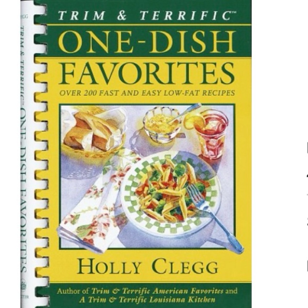 NWT-Trim & Terrific One-Dish Favorites~Fast & Easy Low-Fat Recipes-Hardcover